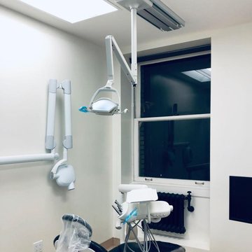 A treatment room at Cosmo Dental